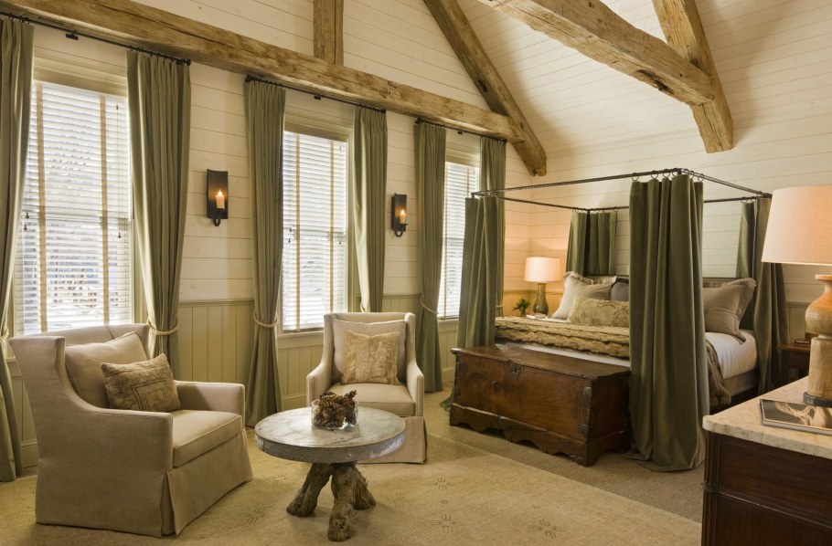 Экостиль в интерьере текстиль