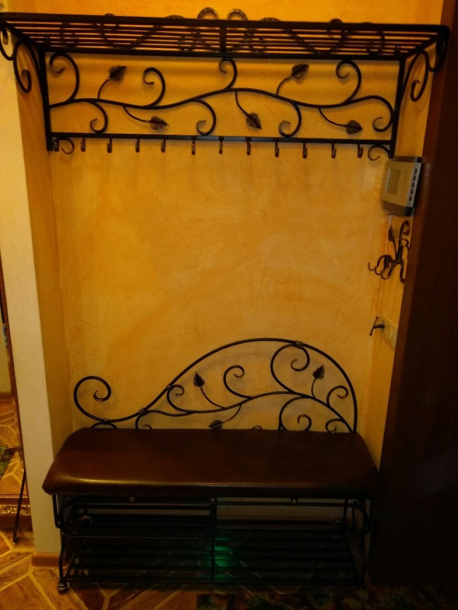 Кованые вешалки