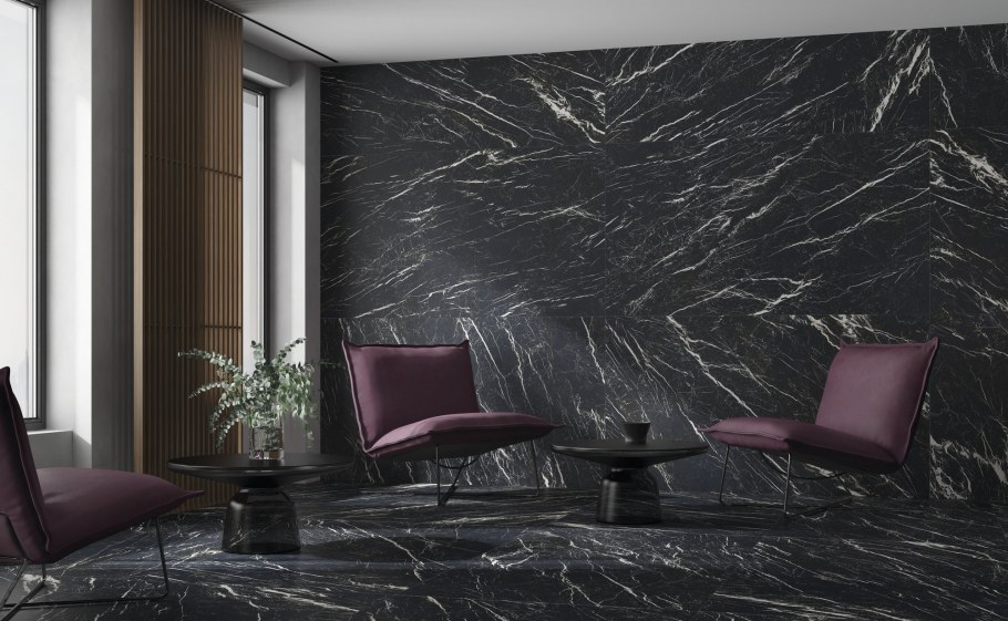 Black Marquina мрамор