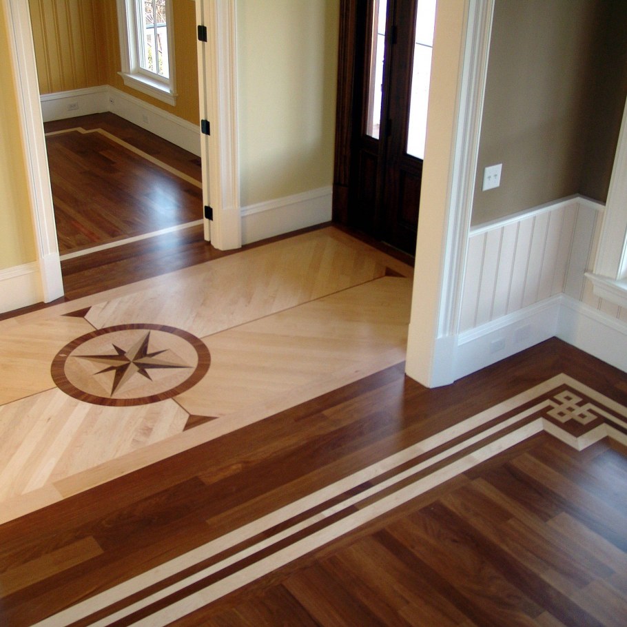 Красивые полы в доме