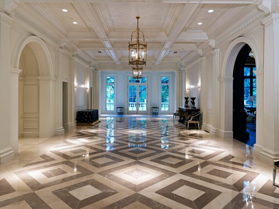 Мраморный пол