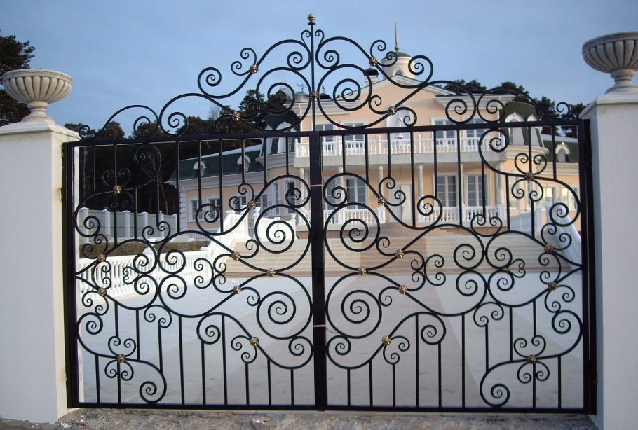 Ковка ворота е15 610