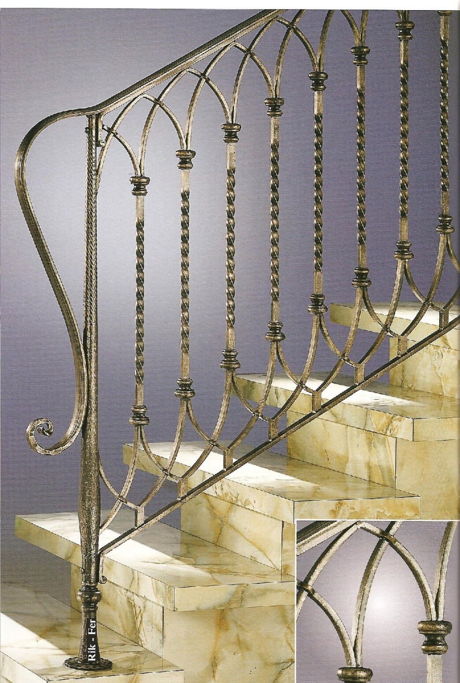 Кованые перила