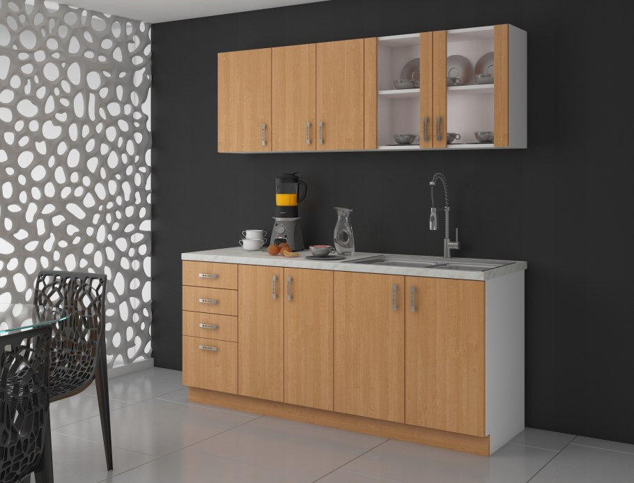 Кухня ЛДСП клен