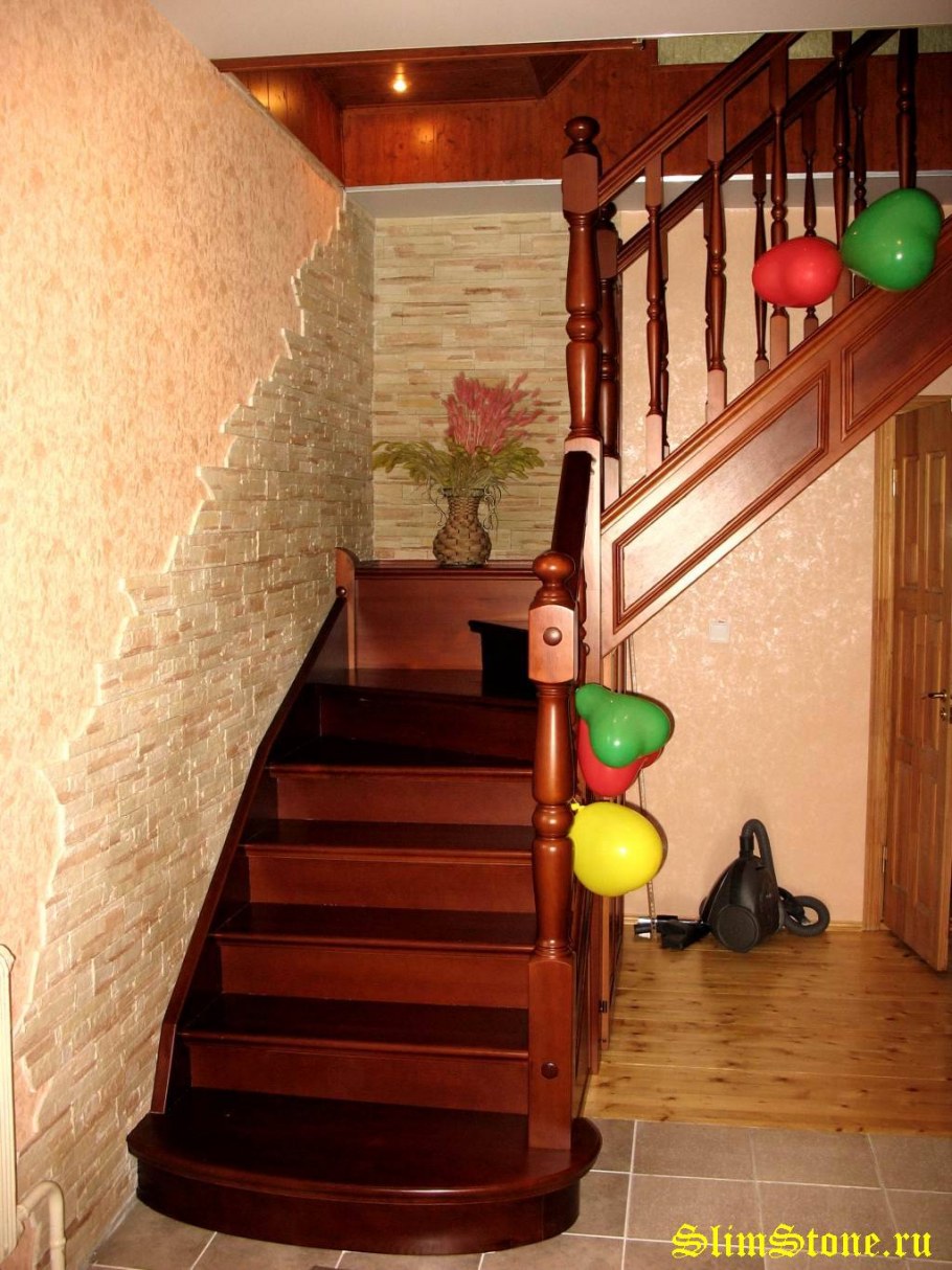 Декор лестницы на второй этаж