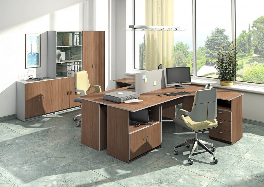 Мебель SP бюджет стол левый 2364 402662 фр.орех 1360