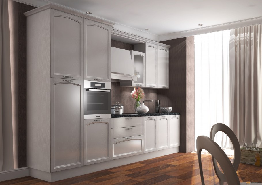 Кухня Амальфи серая