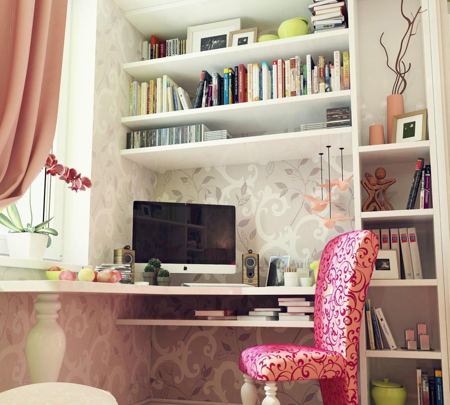 Интерьер комнаты для девушки