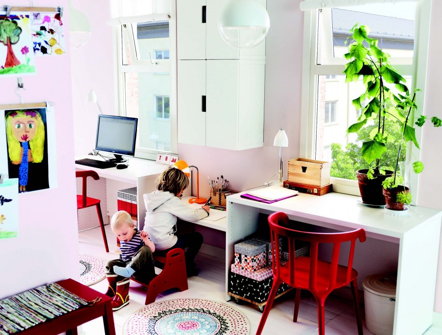 Декор для письменного стола для девочек