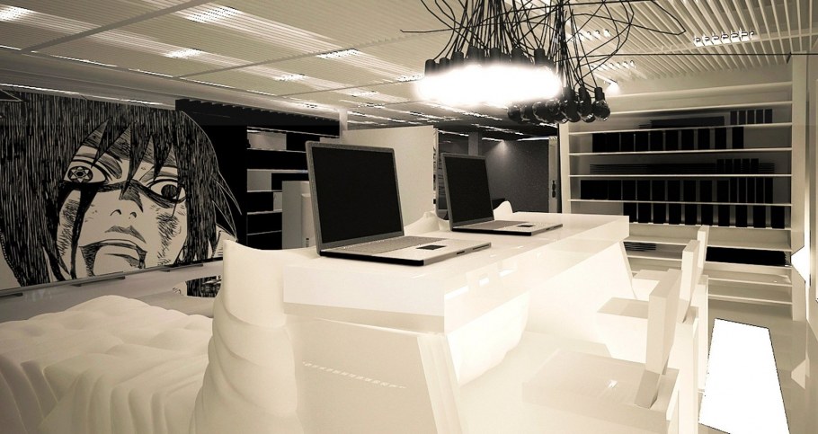 Манга на стену