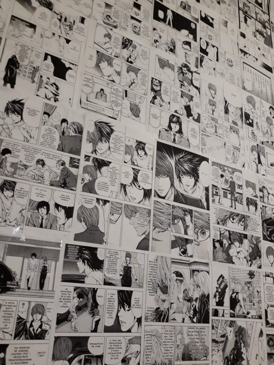 Манга на стену