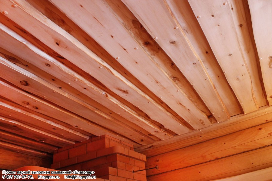 Необрезные доски в интерьере