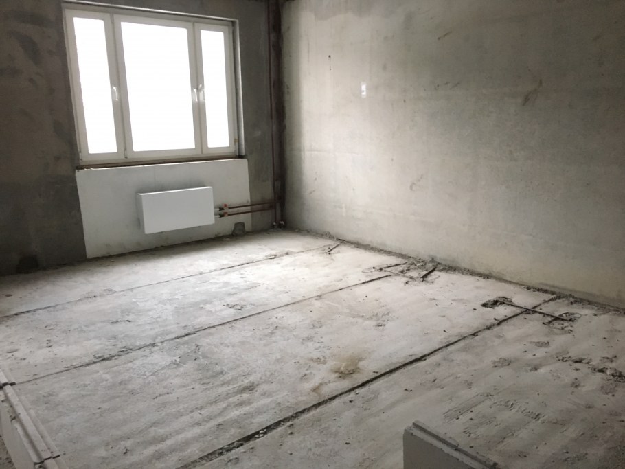 Черновая отделка квартиры пол