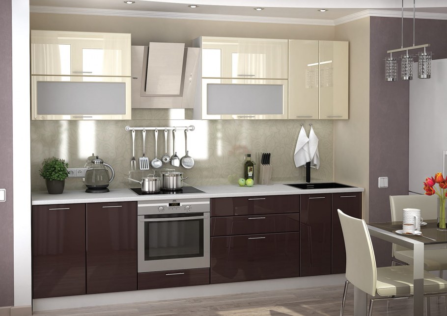 Кухня Ксения Стендмебель ваниль