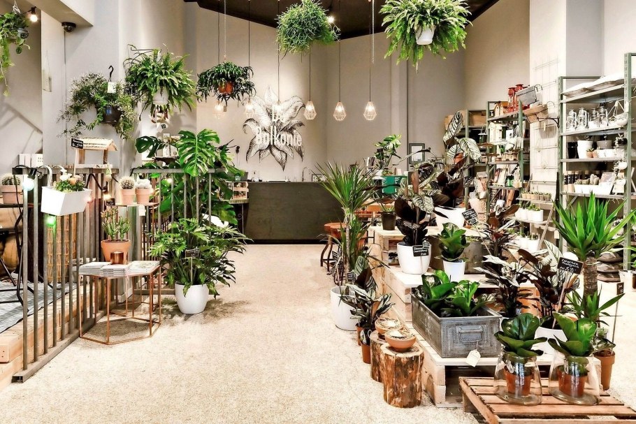 Декор цветочного магазина