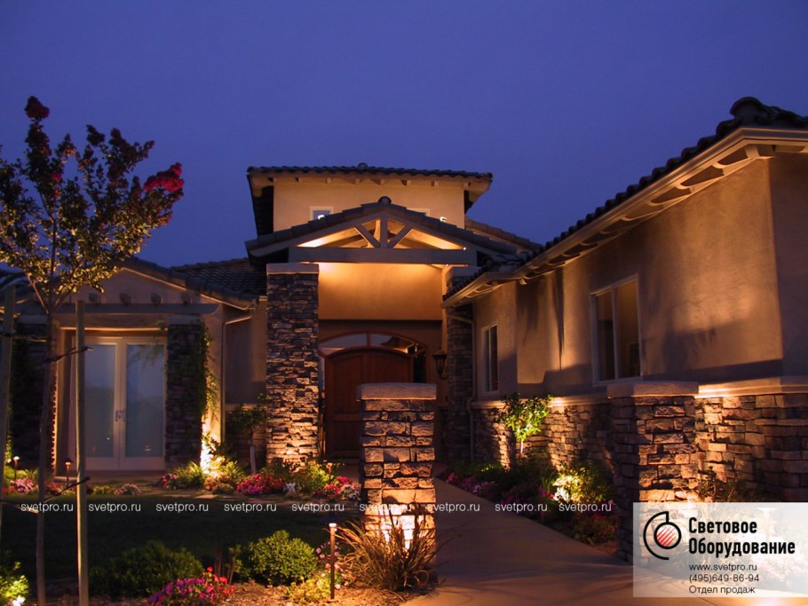 Уличное освещение для загородного дома