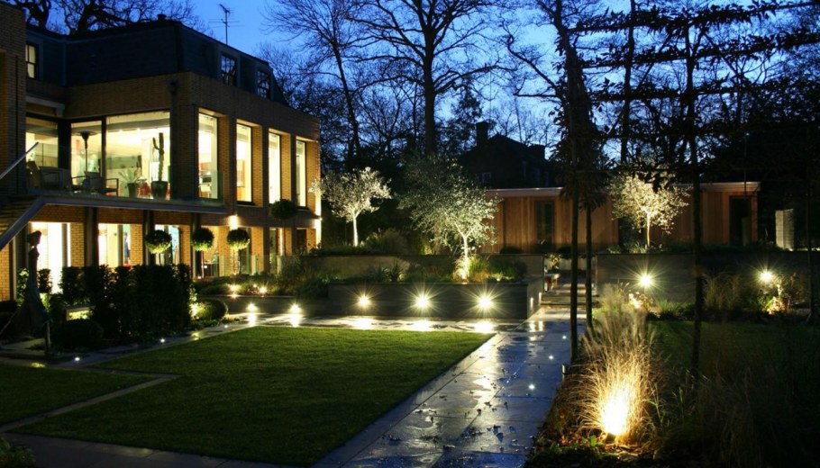 Декоративное освещение ландшафта