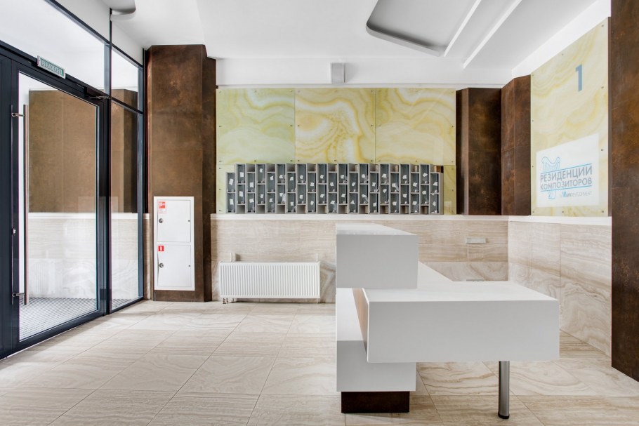 ЖК резиденции композиторов входные группы