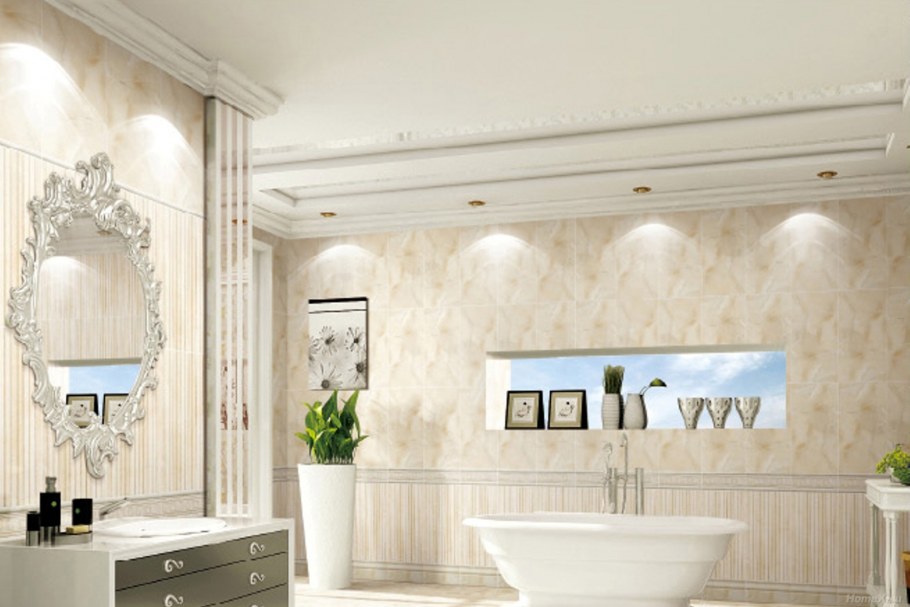 Плитка в греческом стиле в ванную