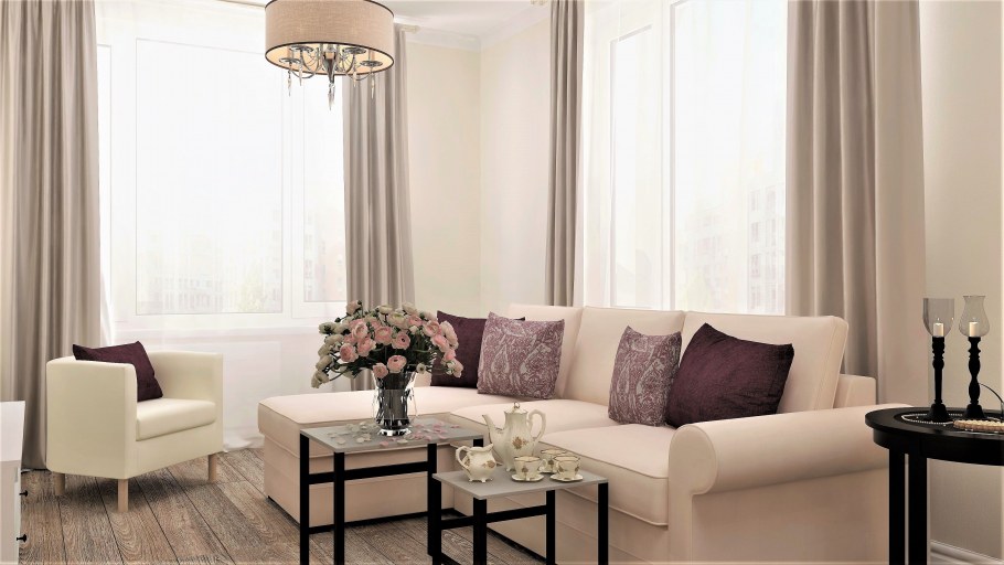 Дизайн квартир в испанских кварталах 4 комнаты