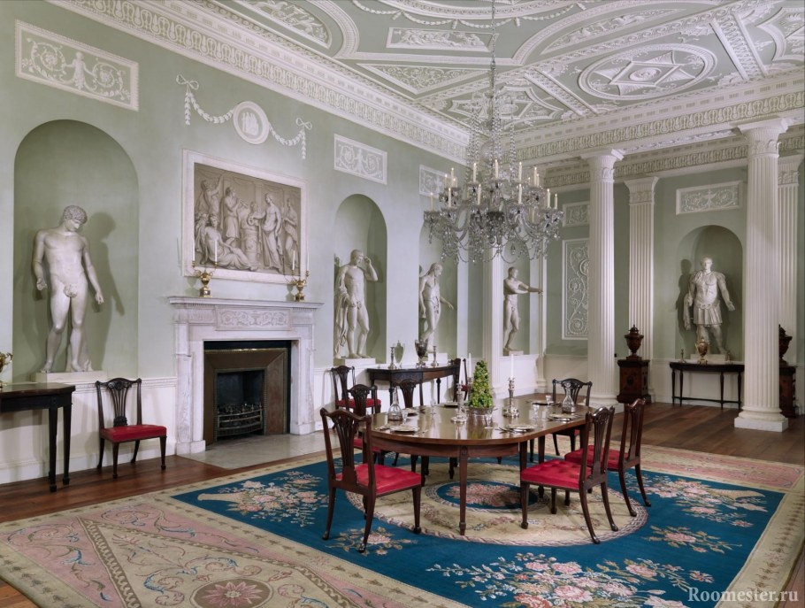 Интерьер классицизм Роберт адам