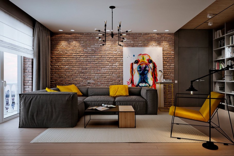 Часы в стиле лофт