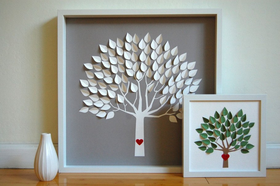 Панно из разных материалов