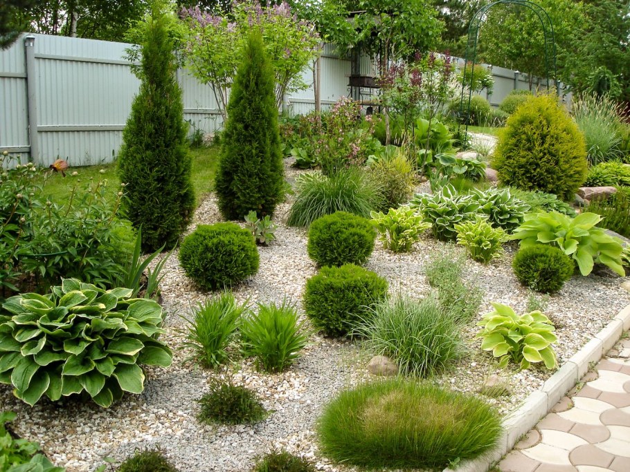 Гравийный рокарий