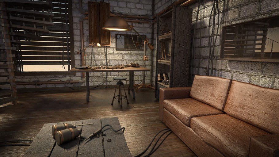 Стимпанк мебель интерьер