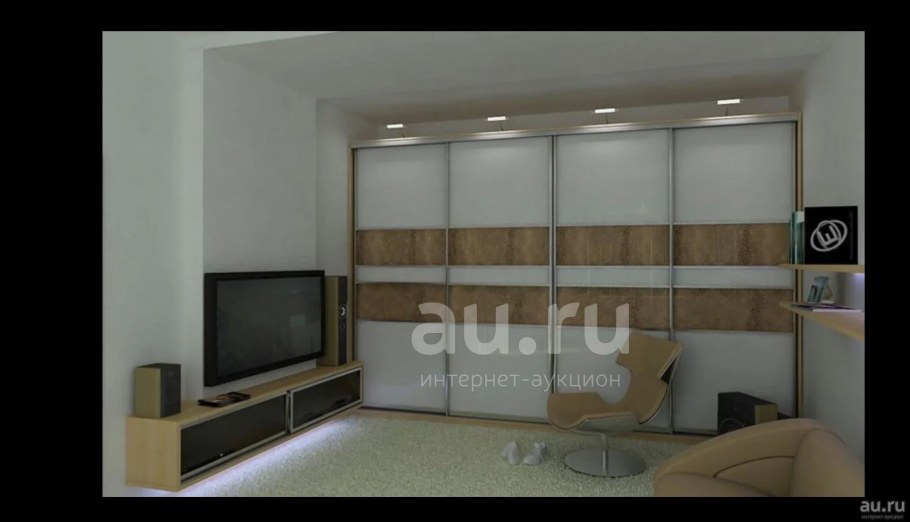 Шкаф-купе радиусный 3-1 аристо