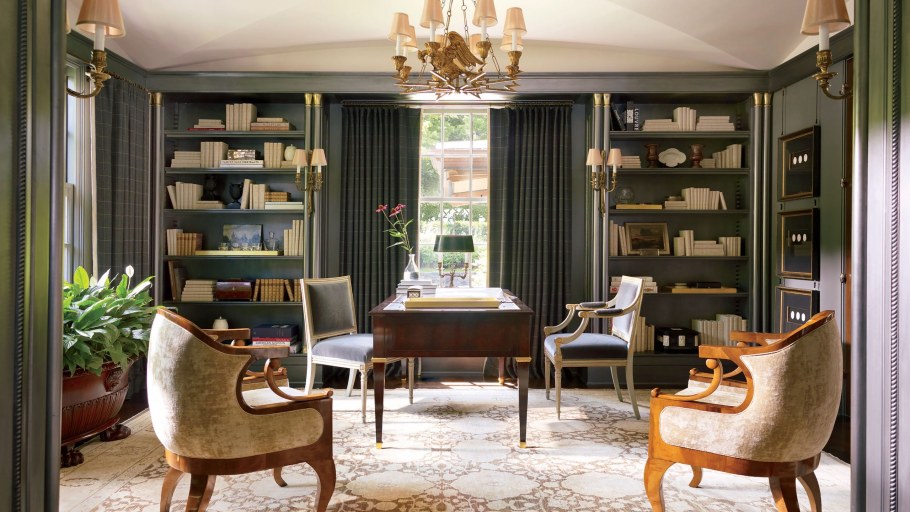 Кабинет в американском стиле