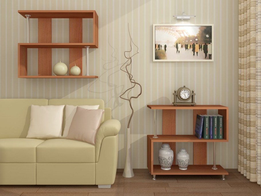 Стеллаж БТС венге