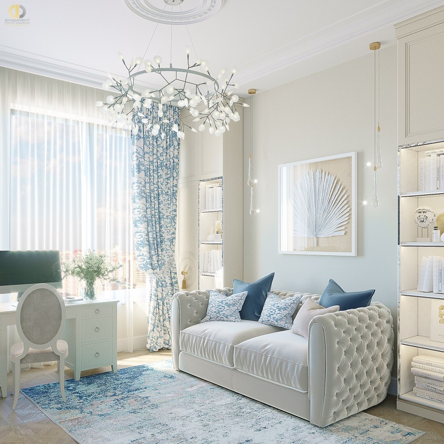 Детская комната в стиле Неоклассика