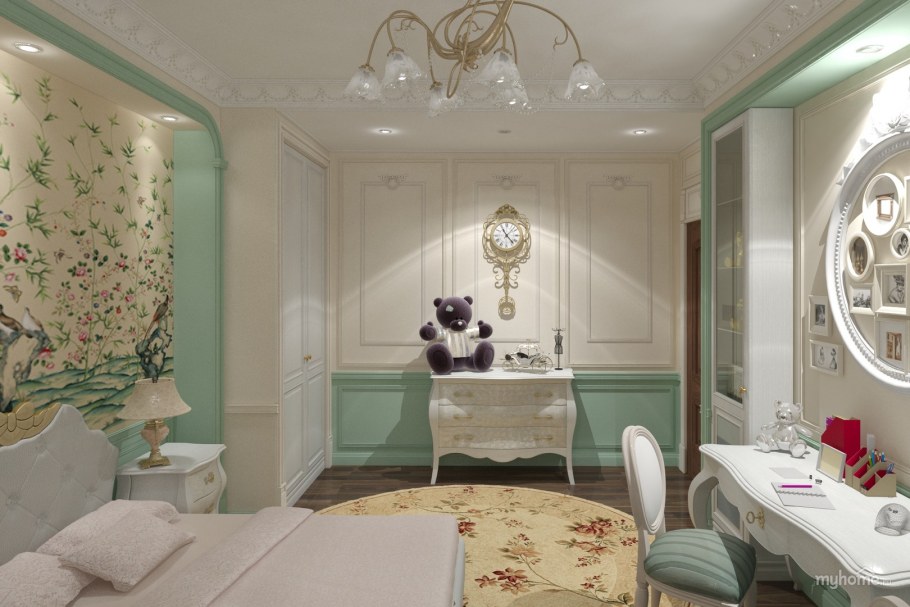 Детская для девочки в стиле Неоклассика