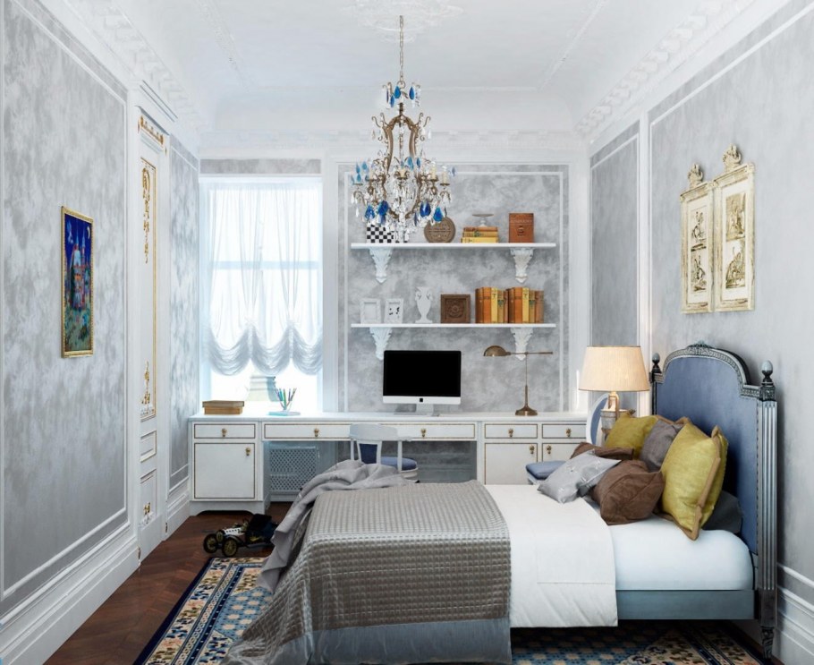 Спальня для мальчика в классическом стиле