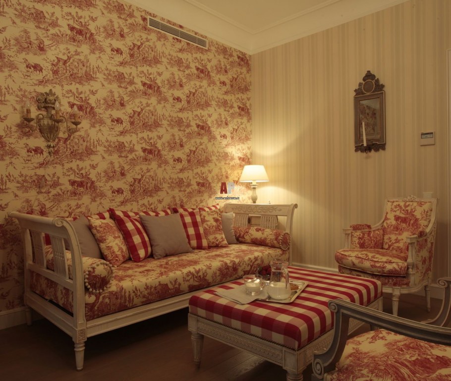 Обои компаньоны в интерьере спальни
