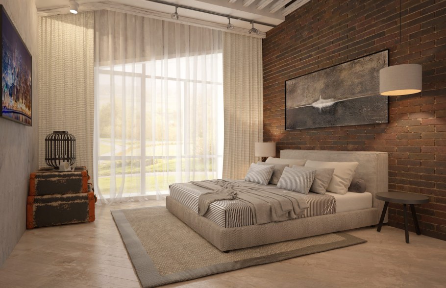 Лофт квартира студия 50кв