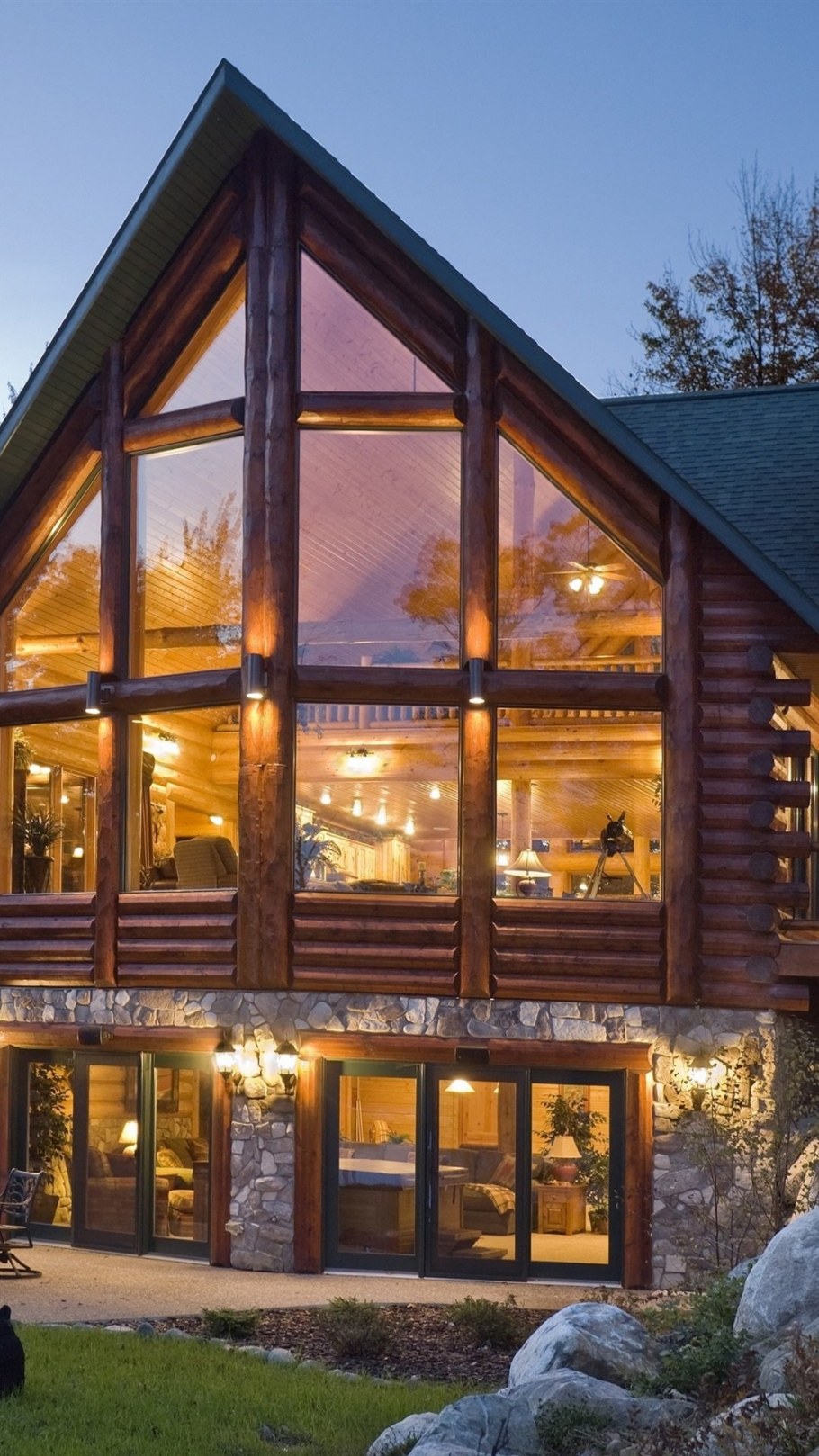 Деревянный коттедж