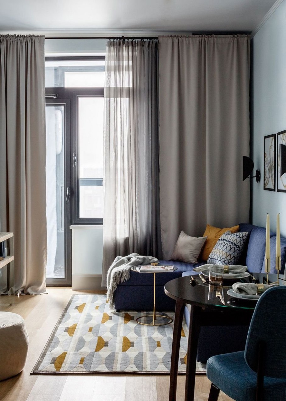 Кондиционер за шторой