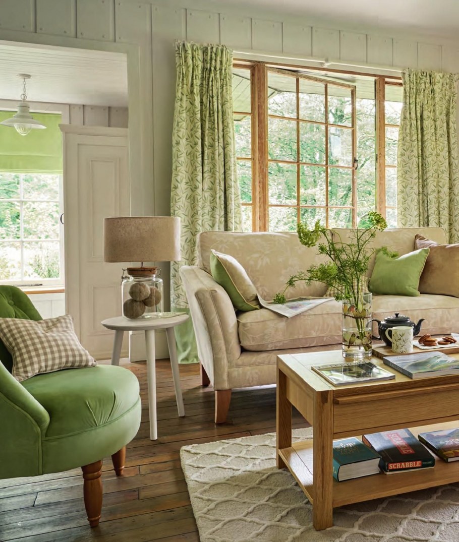 Экостиль в интерьере текстиль