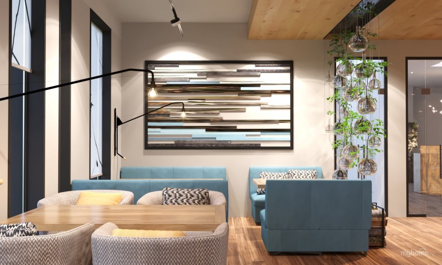 Лоджия в скандинавском стиле