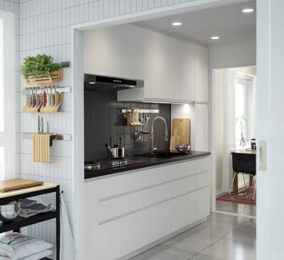 Кухня икеа Кунгсбакка и Воксторп