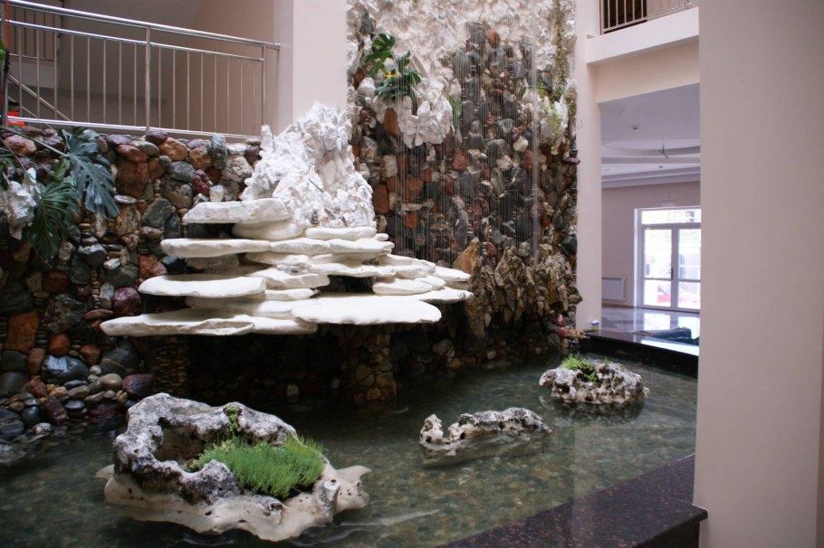 Полимербетон в интерьере