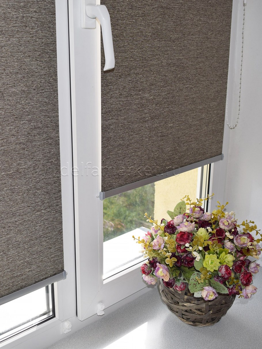 Delfa премиум мини рулонная штора