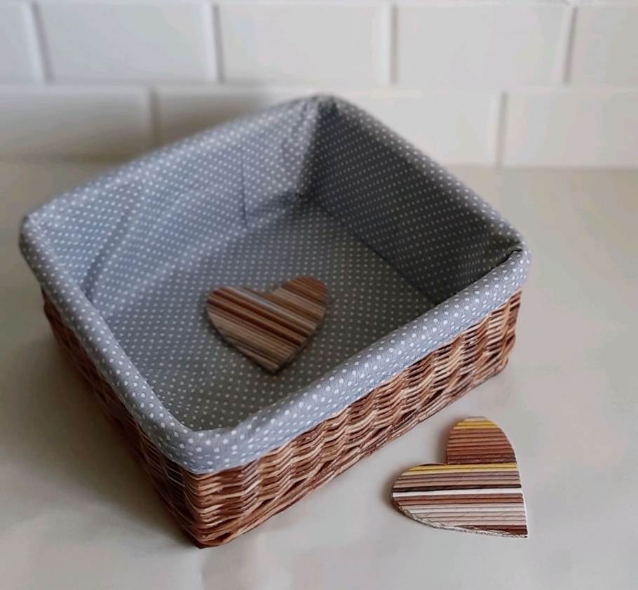 Плетеные корзины для хранения