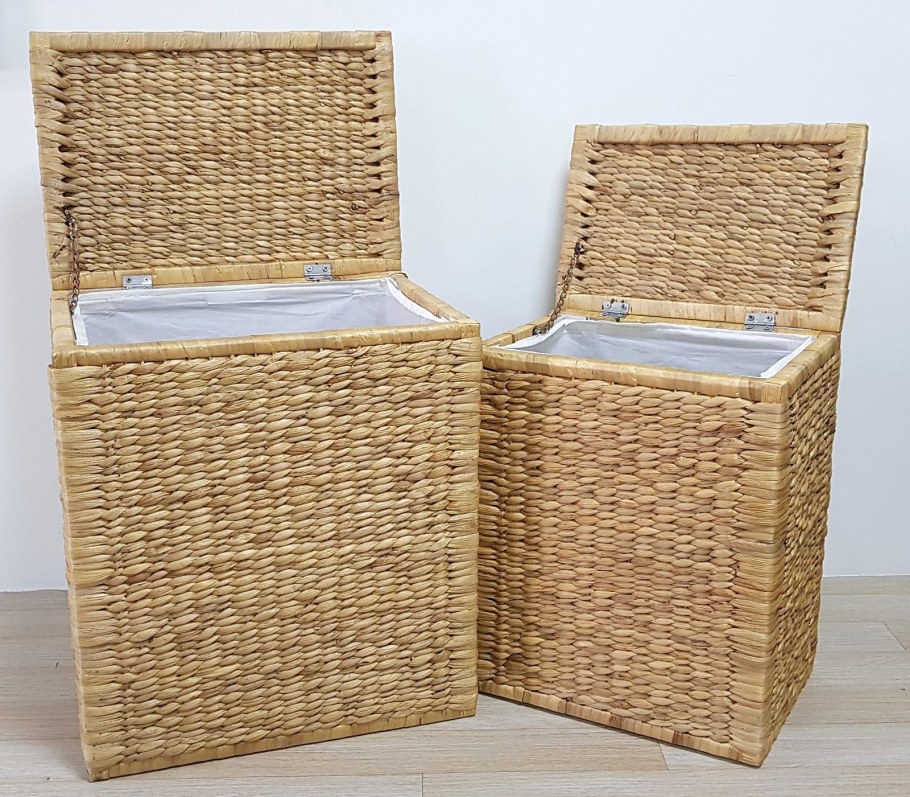 Корзина люлька плетеная