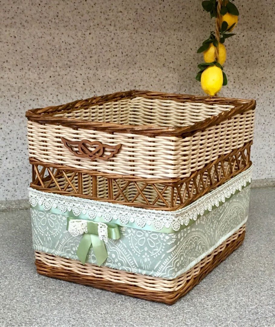 Плетеное панно на стену