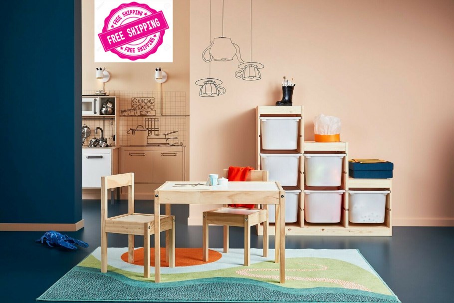 Lätt Лэтт стол детский с 2 стульями