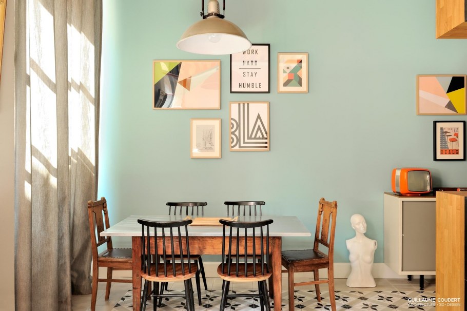 Цвет стен в столовой