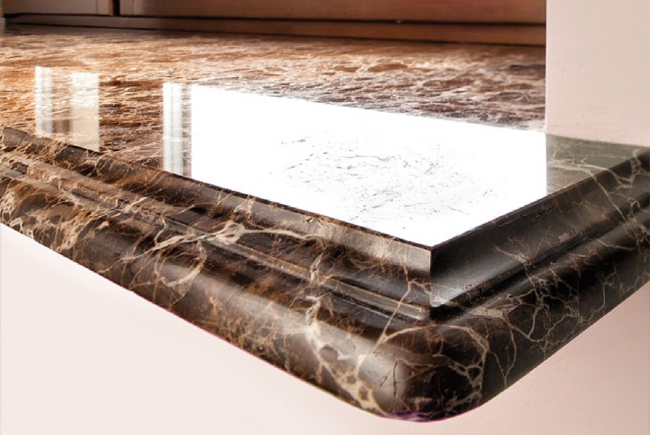 Имперадор Голд мрамор подоконники